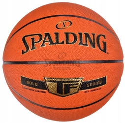 SPALDING GOLD TF 7 Piłka do koszykówki skóra