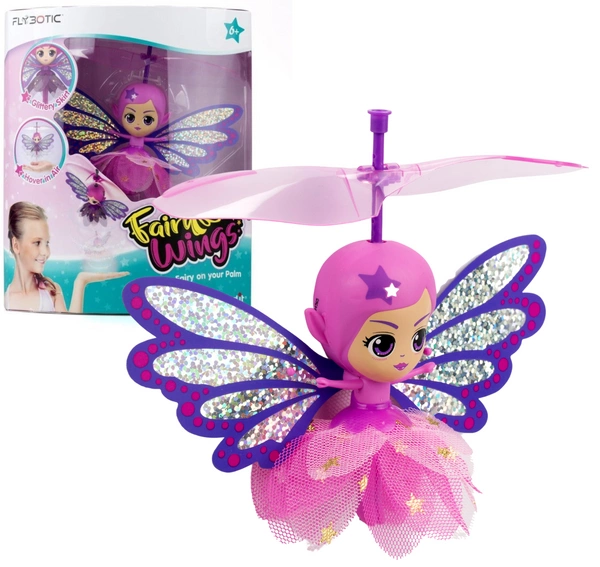 DUMEL SILVERLIT urocza wróżka latająca magiczna fairy wings