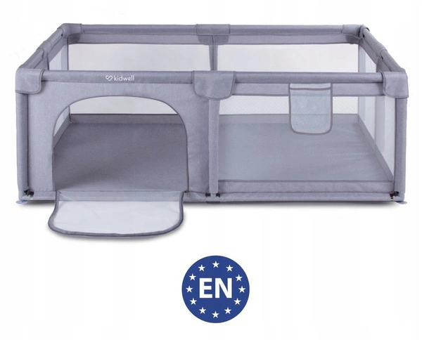 Kojec plac zabaw Kidwell FANKO Gray 120x180 cm