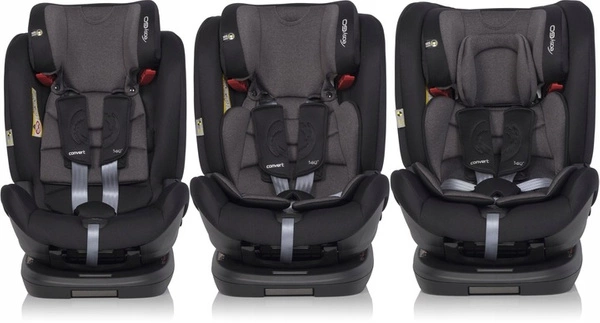EASY GO Convert fotelik samochodowy Isofix obrotowy 0-36KG