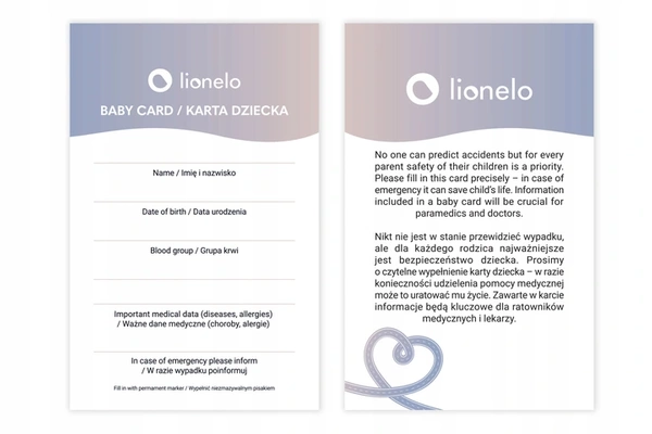 LIONELO LIAM Fotelik samochodowy 0-18 kg regulacja