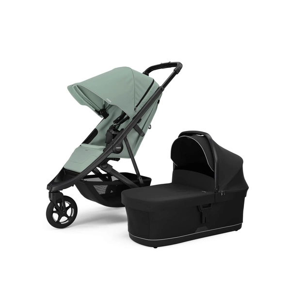 Wózek spacerowy Thule Spring 2 - Black/Mist Green