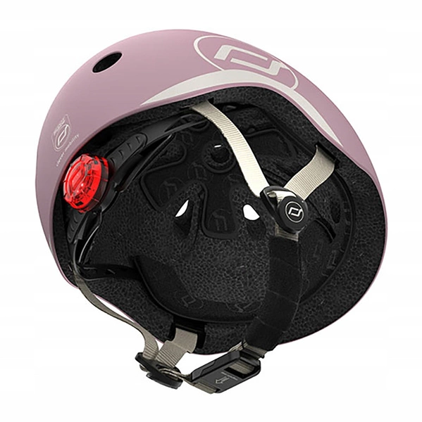 SCOOT AND RIDE KASK XXS-S dla dzieci regulacja LED