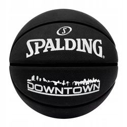 SPALDING DOWNTOWN BLACK Outdoor Piłka do koszykówki 7