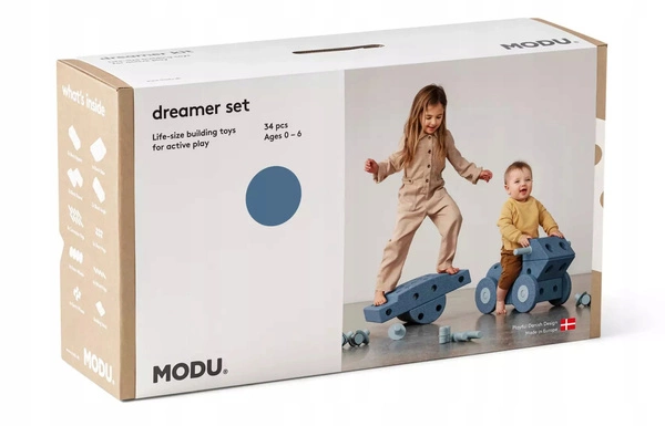 MODU Dreamer Kit 12in1 Kreatywne klocki rozwijające motorykę dużą