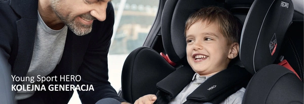RECARO Young Sport Hero Ruby fotelik samochodowy 9-36kg