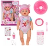 BABY BORN LALKA bobas interaktywna Emma dziewczynka 43 cm z akcesoriami