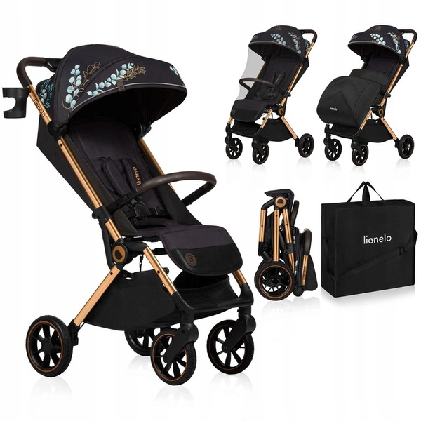 Lionelo Cloe Wózek spacerowy + AKCESORIA do 22kg