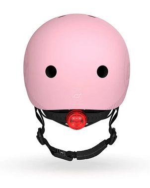 SCOOT AND RIDE KASK M-L dla dzieci regulacja kask rowerowy dziecięcy LED
