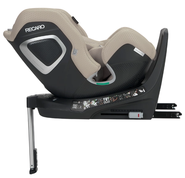 RECARO XENON KID Elegant Beige fotelik samochodowy obrotowy R129 40-125 cm