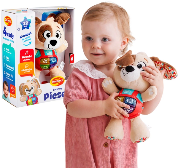 DUMEL SPRYTNY PIESEK wesoły bystry zabawka dla dzieci mówi po polsku