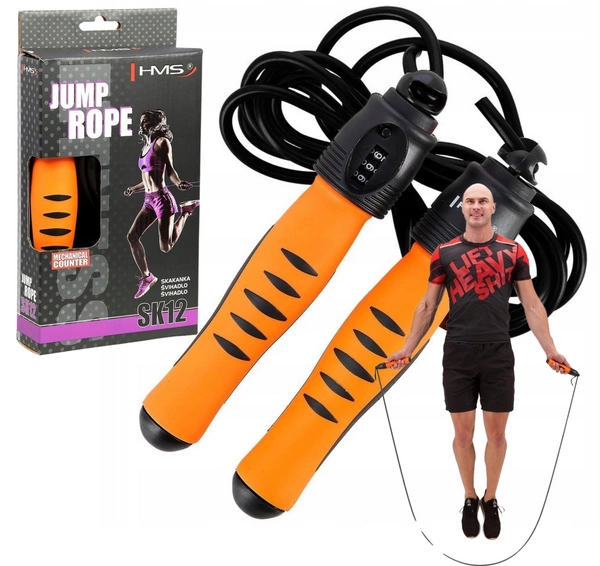 HMS skakanka do ćwiczeń fitness z licznikiem