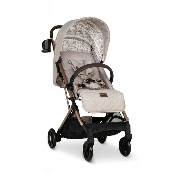 Wózek spacerowy lekki Cosatto Woosh 4 beżowy Whisper do 25 kg + akcesoria