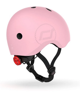 SCOOT AND RIDE KASK M-L dla dzieci regulacja kask rowerowy dziecięcy LED