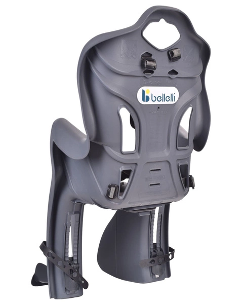 BELLELLI B-One Standard LUX fotelik rowerowy na ramę szary
