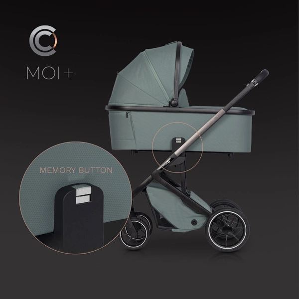 Cavoe Moi Plus 2W1 wózek spacerowy z gondolą + torba + adaptery