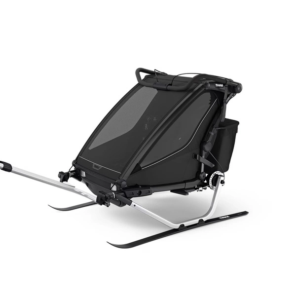 Przyczepka rowerowa dla dziecka, podwójna - Thule Chariot Sport 2 G3 - Black