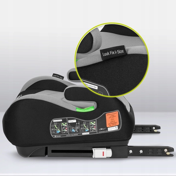 LIONELO LUUK ISOFIX Fotelik samochodowy podstawka 125 - 150 cm