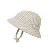 Elodie Details - Dwustronny kapelusz Bucket Hat - Pinstripe - 6-12 m-cy