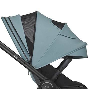 ESPIRO YOGA 117 GRAY ZEN VOICE 2025 wózek spacerowy gondola 2w1 akcesoria