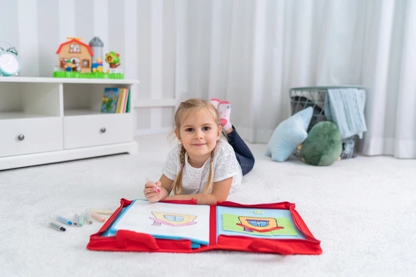 JOLLY BABY Moja Pierwsza Książeczka Mały Malarz