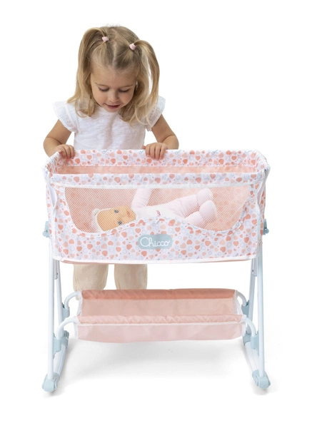 Chicco Łóżeczko Next2me kołyska dla lalek lekkie dla dzieci do zabawy