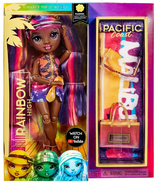 RAINBOW HIGH Pacific Coast lalka Phaedra Westward