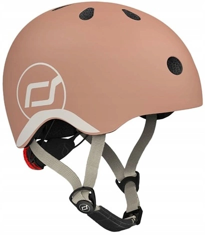 SCOOT AND RIDE KASK XXS-S dla dzieci regulacja kask rowerowy dziecięcy LED