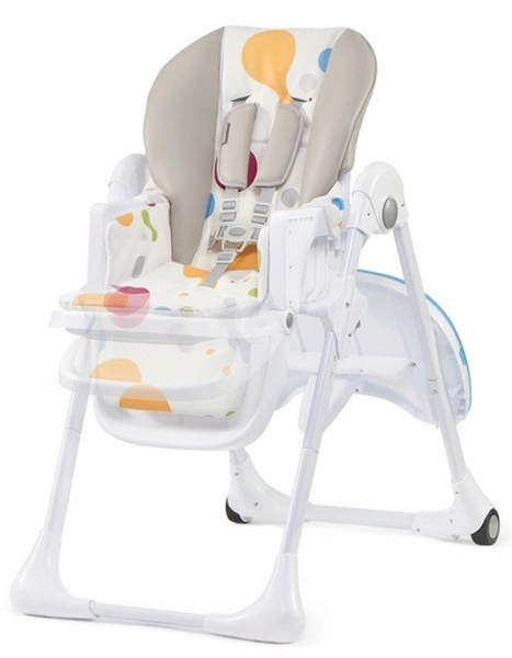 Kinderkraft YUMMY składane krzesełko do karmienia + tacka