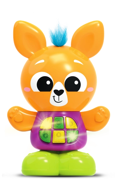 DUMEL Interaktywny skoczek Kangur kangurek dźwięki melodie piosenka 24m+