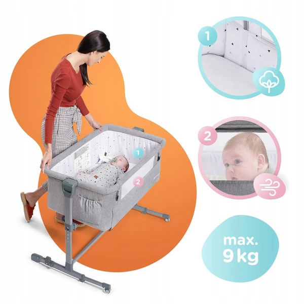 Kinderkraft NESTE UP Łóżeczko dostawne turystyczne