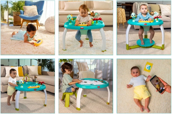 Tiny Love Centrum aktywności 5w1 Stoliczek Stół & krzesełko Zabawa na łące