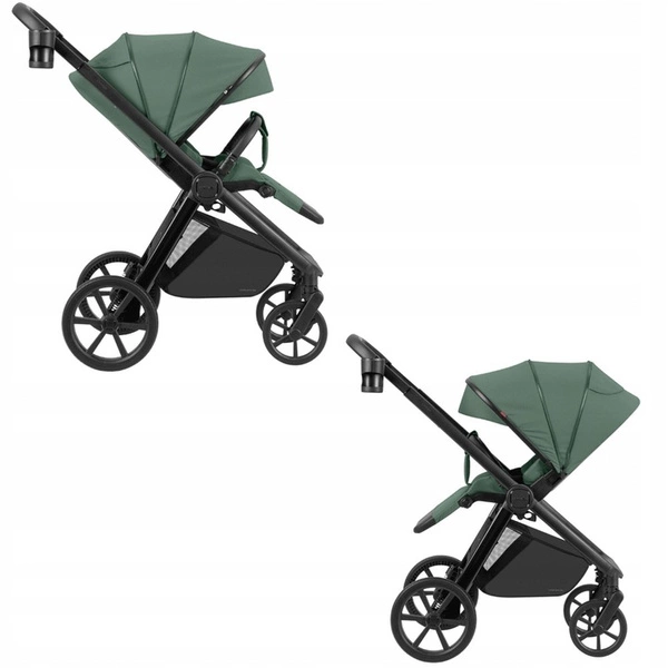 Carrello Omega Plus gondola spacerówka wózek zestaw 2w1 Asteroid Beige