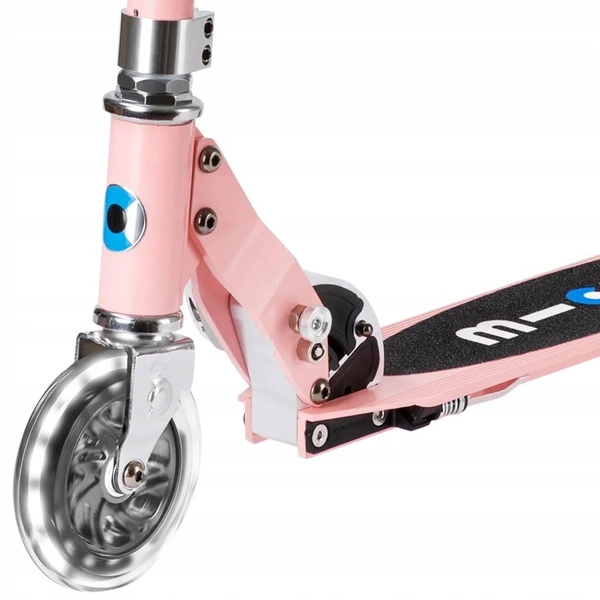 Hulajnoga dwukołowa Micro Sprite LED Neon Rose świecące koła