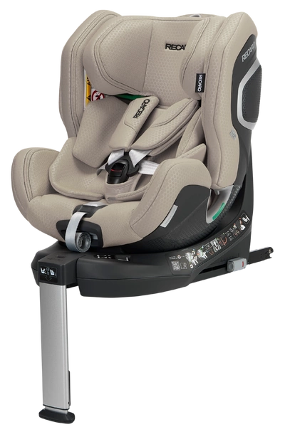 RECARO XENON KID Elegant Beige fotelik samochodowy obrotowy R129 40-125 cm