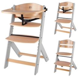 Kinderkraft ENOCK Krzesełko do karmienia drewniane