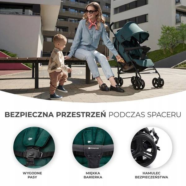 TIK Kinderkraft Wózek spacerówka parasolka lekki