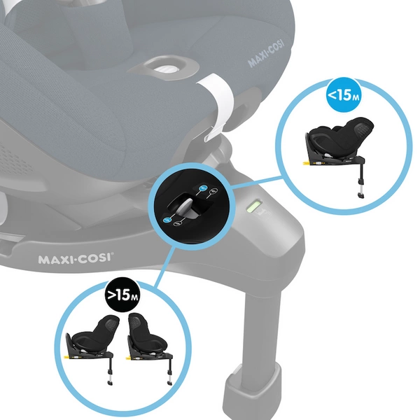 MAXI COSI MICA 360 PRO i-Size SlideTech fotelik samochodowy 0-18kg obrotowy RWF baza wysuwana