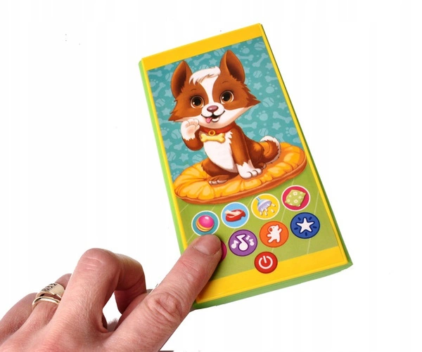 Dumel Discovery Smartfon Piesek zabawka edukacyjna