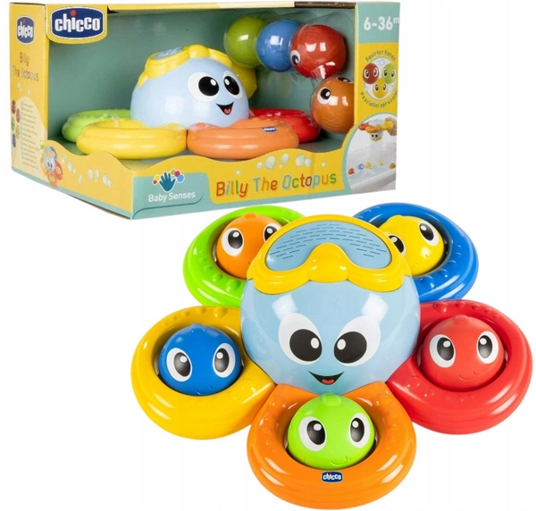 CHICCO ośmiorniczka Billy zabawka do kąpieli do wody