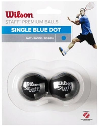 WILSON Staff Single Blue Dot 2 Piłki do Squasha