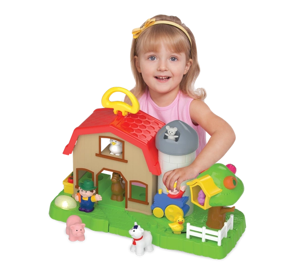 DUMEL Odkrywcza Farma Zabawka Interaktywna mówi pl
