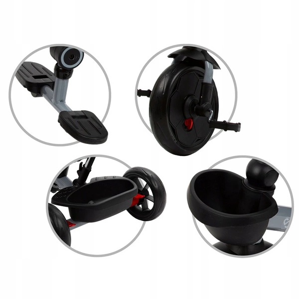 Rowerek trójkołowy Kidwell AXEL Składany Obracany