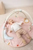 TINY LOVE gimnastyka mata edukacyjna drewniany stojak zabawa