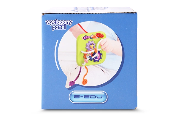E-EDU Kostka edukacyjna sensoryczna sorter centrum zabawy 8W1