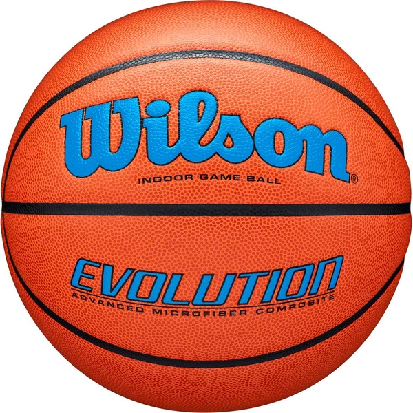 WILSON EVOLUTION Blue Piłka do koszykówki 7 skóra