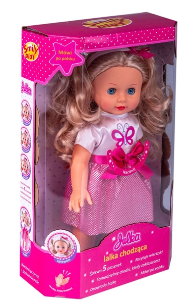 LALKA CHODZĄCA MÓWIĄCA PL ŚPIEWA OPOWIADA BAJKĘ