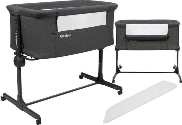 KIDWELL łóżeczko turystyczne dostawne SNUZZY + MATERAC 3w1
