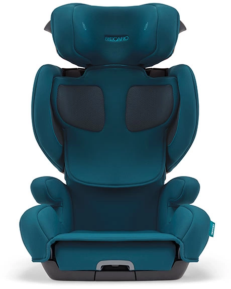 RECARO Mako 2 Elite Prime Mat Black fotelik samochodowy i-size 100-150cm + RECARO Mako tapicerka letnia pokrowiec na fotelik