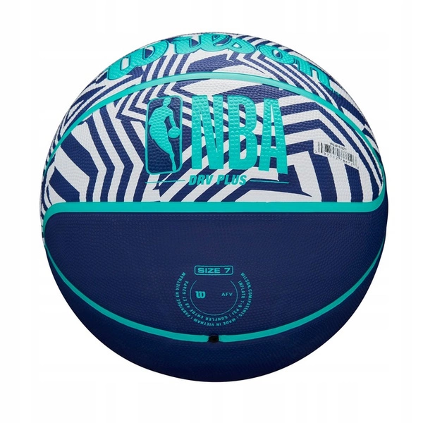 WILSON Piłka do koszykówki NBA DRV PLUS Dazzle Camo Indigo 7